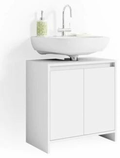 Meuble Sous-lavabo Emma Blanc