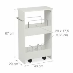 Chariot De Niche Blanc 19 Chariot De Niche Blanc -HOME24 Ventes d1f0887d80d449e78ef9f3c127b31f4c