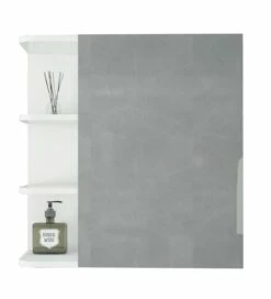 Armoire De Toilette 62x64x21 Cm Blanc