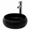 Lavabo Ø35x30cm Noir En Céramique 1 Lavabo Ø35x30cm Noir En Céramique -HOME24 Ventes db07380cac1148dca0ebad1dd5c45610