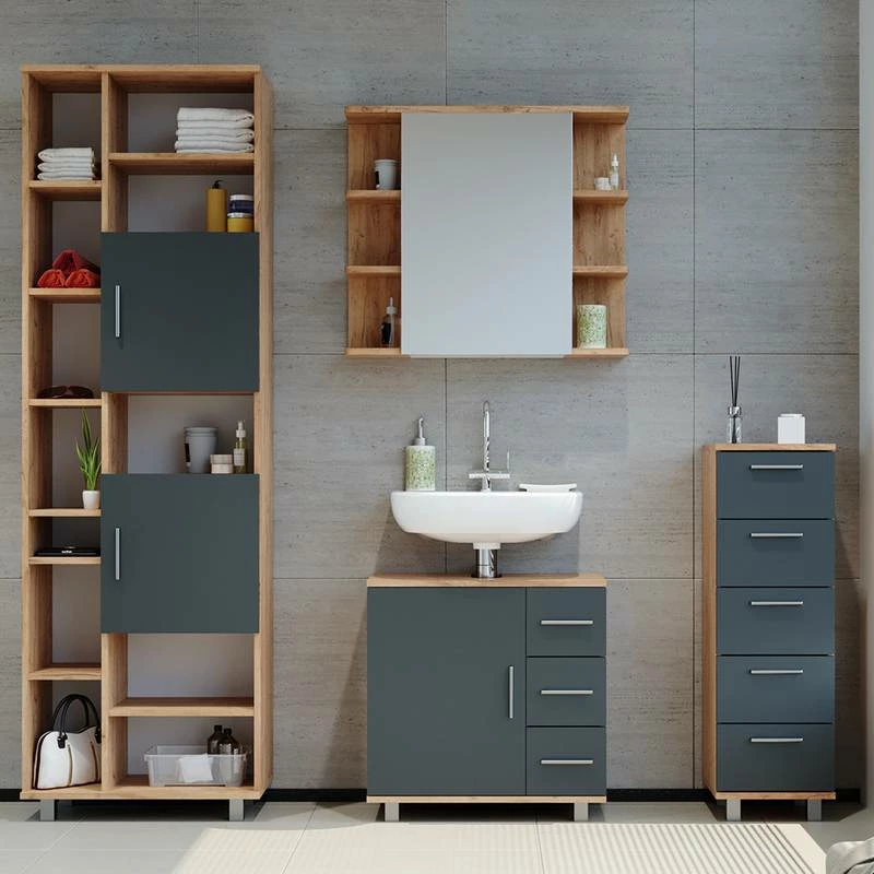 Salle De Bain Ilias Goldkraft (4 élém.) 3 Salle De Bain Ilias Goldkraft (4 élém.)