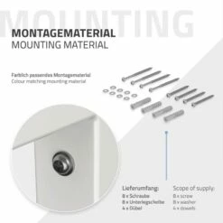 Console Murale 300x150x30mm Blanc -HOME24 Ventes db78ee85c927409fabfa6841070eafe2