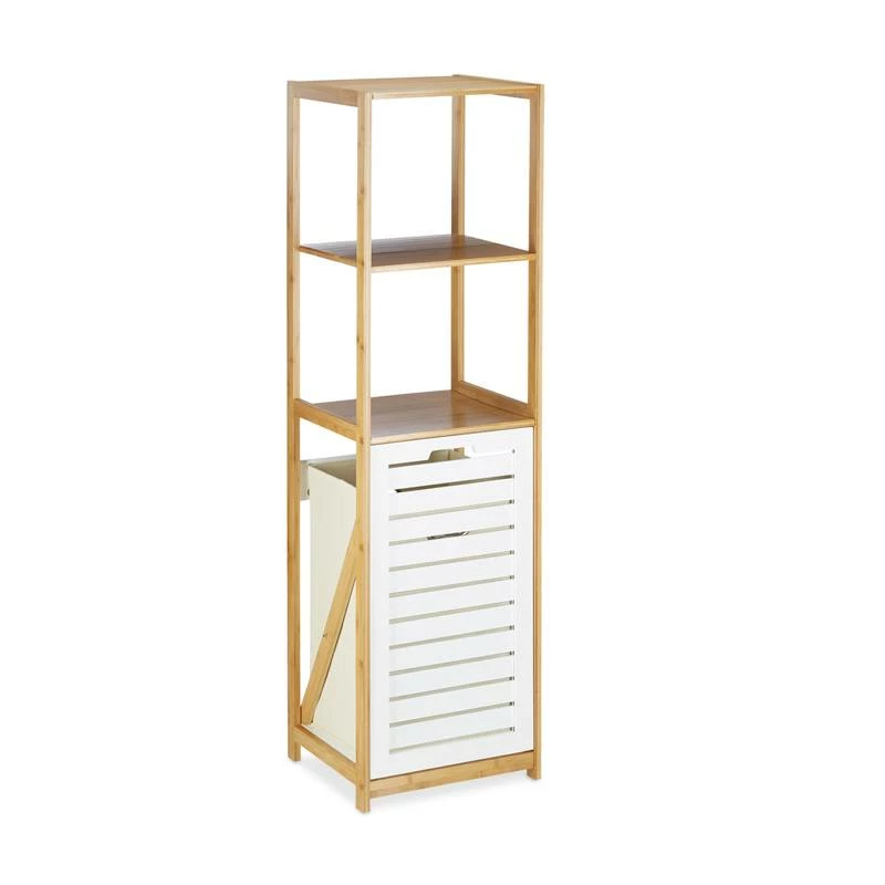 Étagère Salle De Bain Panier à Linge 3 Étagère Salle De Bain Panier à Linge