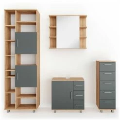 Salle De Bain Ilias Goldkraft (4 élém.) 12 Salle De Bain Ilias Goldkraft (4 élém.) -HOME24 Ventes dca95f0a7cc14fa790ea334c00c1e746