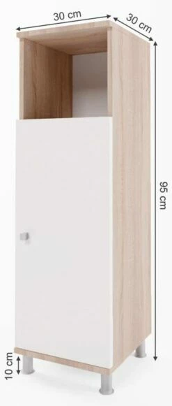 Chiffonnier Fynn Sonoma/blanc 15 Chiffonnier Fynn Sonoma/blanc -HOME24 Ventes dd6168bbbf6e4d38a571441a6b98878c.cropped 303 30 398 937.processed