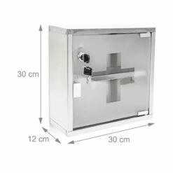 Armoire à Pharmacie EMERGENCY Inox Porte -HOME24 Ventes dd61775a34044b27b1586d2c98e1bee5