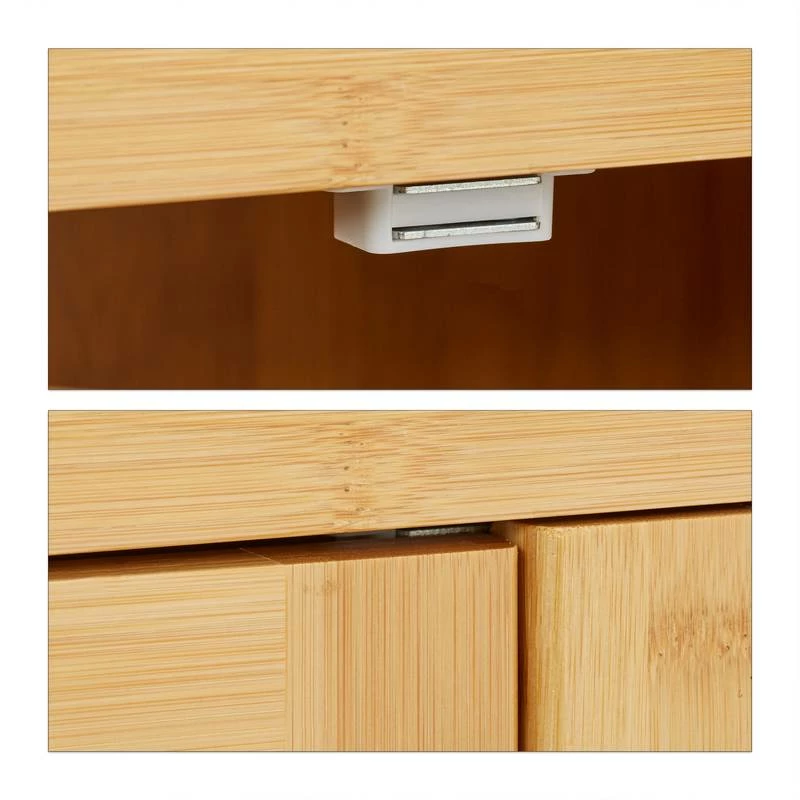 Armoire De Salle De Bain LAMELL Bambou 11 Armoire De Salle De Bain LAMELL Bambou – Image 9