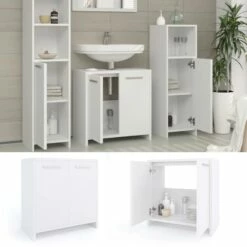 Meuble Sous-lavabo Kiko Blanc 11 Meuble Sous-lavabo Kiko Blanc -HOME24 Ventes e25c21dc0194465ba8f349b02d70e1f8