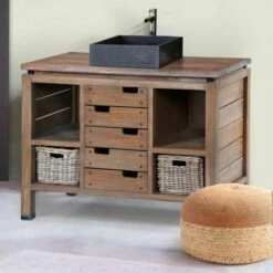 Harmonie - Meuble Sous Vasque En Teck Ma 7 Harmonie - Meuble Sous Vasque En Teck Ma -HOME24 Ventes e318f2c0ff02447489a1b5268f8aa562