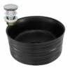 Lavabo Ø 41x18cm Noir Céramique -HOME24 Ventes e43b5941e3d74ea69c3ff6df53f348d9