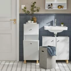 Armoire Salle De Bain BZR93-W 12 Armoire Salle De Bain BZR93-W -HOME24 Ventes e5145ff4c3234337a99e399002a63821