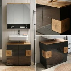 Salle De Bains Eden Anthracite (2 élém.) -HOME24 Ventes eb050702400e4f7489e6ad2c482ab04a