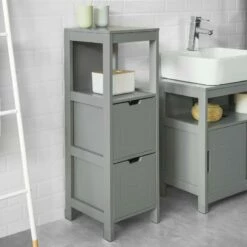 Commode Salle De Bain FRG127-W -HOME24 Ventes f22852c9ede8465d865873528faea977