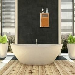 Placard Salle De Bain Blanc Porte Bambou 13 Placard Salle De Bain Blanc Porte Bambou -HOME24 Ventes f392a83550f846b099e9a71c3f653c06
