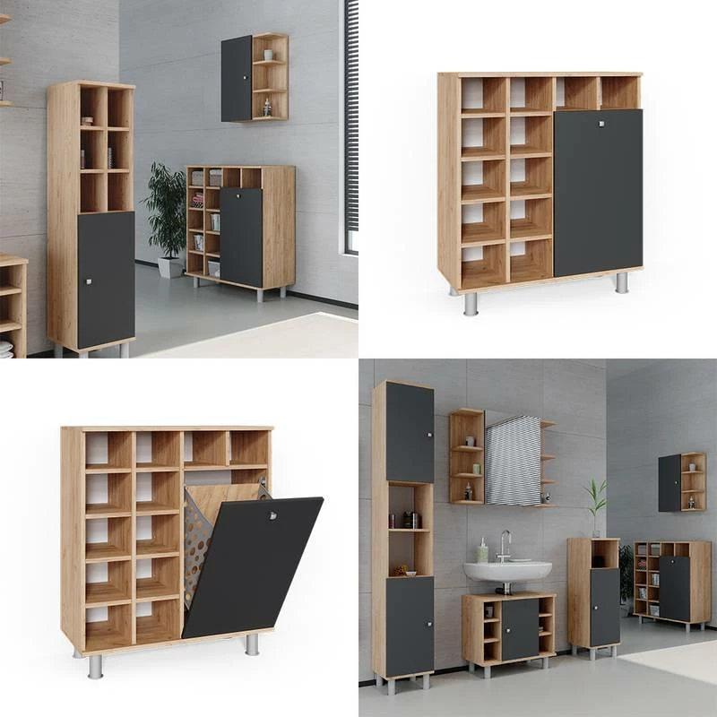 Meuble Bas Avec Bac à Linge 8 Meuble Bas Avec Bac à Linge – Image 6