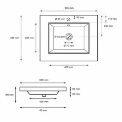 Vasque D'angle 605x465x160mm Blanc -HOME24 Ventes f6627487a2904805adf94b222312feff