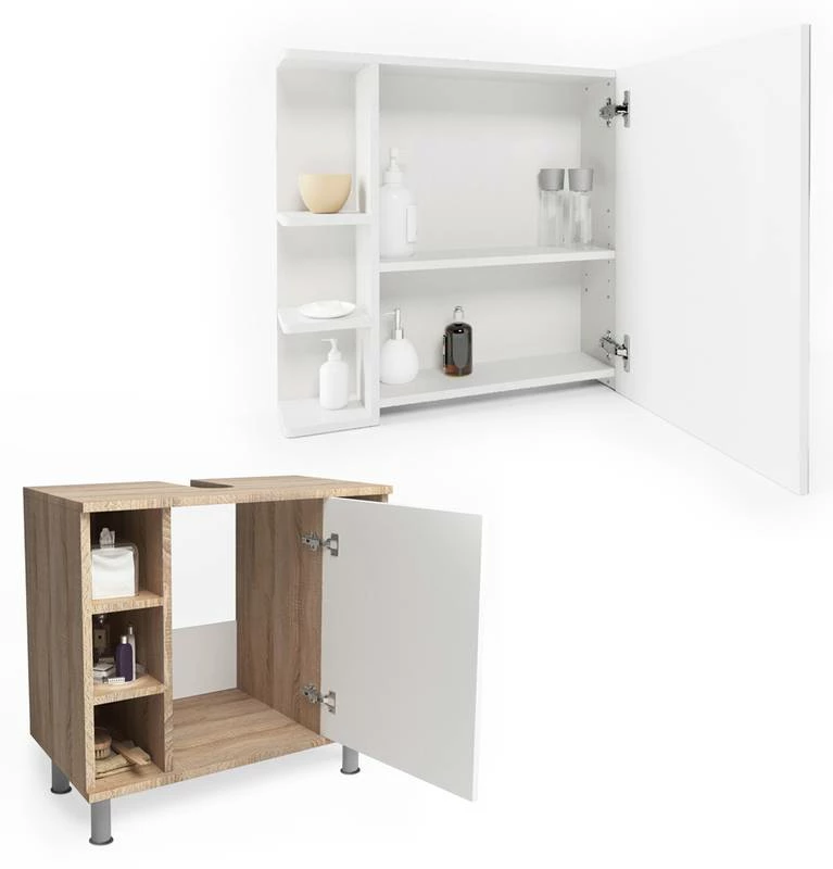 Salle De Bains Fynn Sonoma (2 éléments) 4 Salle De Bains Fynn Sonoma (2 éléments) – Image 2