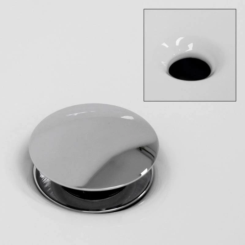 Lavabo Rond Ø 42x13,5 Cm Blanc 6 Lavabo Rond Ø 42x13,5 Cm Blanc – Image 4