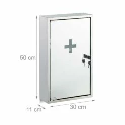 Armoire à Pharmacie Inox Porte Miroir -HOME24 Ventes fbd52e34ef2444c5a0e8ef92dfe20c2e