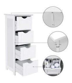 Chiffonnier De Rangement 4 Tiroirs Blanc -HOME24 Ventes fc3a358f034643c895b32746c148af5a