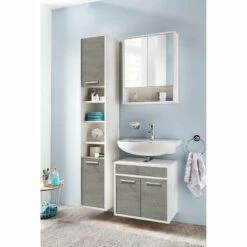 Armoire De Toilette Manado -HOME24 Ventes haengeschrank manado beton dekor 5045724 2