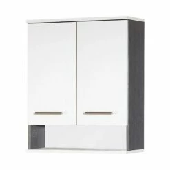 Armoire Suspendue Zürich -HOME24 Ventes haengeschrank zuerich weiss perl esche grau dekor 1323972