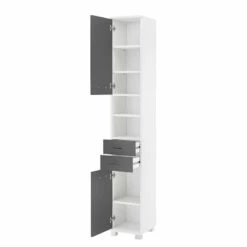 Armoire Lumo 34 Armoire Lumo -HOME24 Ventes hochschrank lumo weiss basaltgrau 4482424