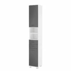 Armoire Lumo 30 Armoire Lumo -HOME24 Ventes hochschrank lumo weiss basaltgrau 4482432
