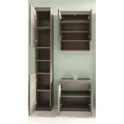 Colonne De Salle De Bain Runner -HOME24 Ventes hochschrank runner by trendteam rauchsilber 5089212