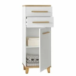 Armoire Midi Bjerka 10 Armoire Midi Bjerka -HOME24 Ventes midischrank bjerka weiss eiche riviera hell dekor 4438988