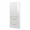 Armoire Midi Rosary II 2 Armoire Midi Rosary II -HOME24 Ventes midischrank rosary ii hochglanz weiss weiss 341057