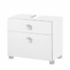 Meuble Sous Lavabo Genf -HOME24 Ventes waschbeckenunterschrank genf weiss glanz weiss 1324572