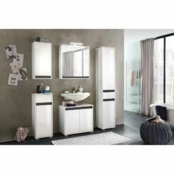 Armoire Suspendue Sol 11 Armoire Suspendue Sol -HOME24 Ventes waschbeckenunterschrank sol i hochglanz weiss weiss 5080348 1