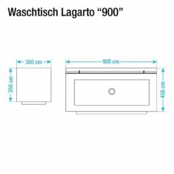Lavabo Lagarto -HOME24 Ventes waschtisch lagarto weiss 527221