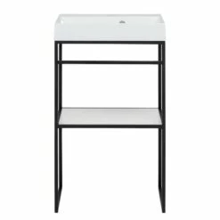 Meuble Lavabo Moris 13 Meuble Lavabo Moris -HOME24 Ventes waschtisch moris schwarz weiss 5171888